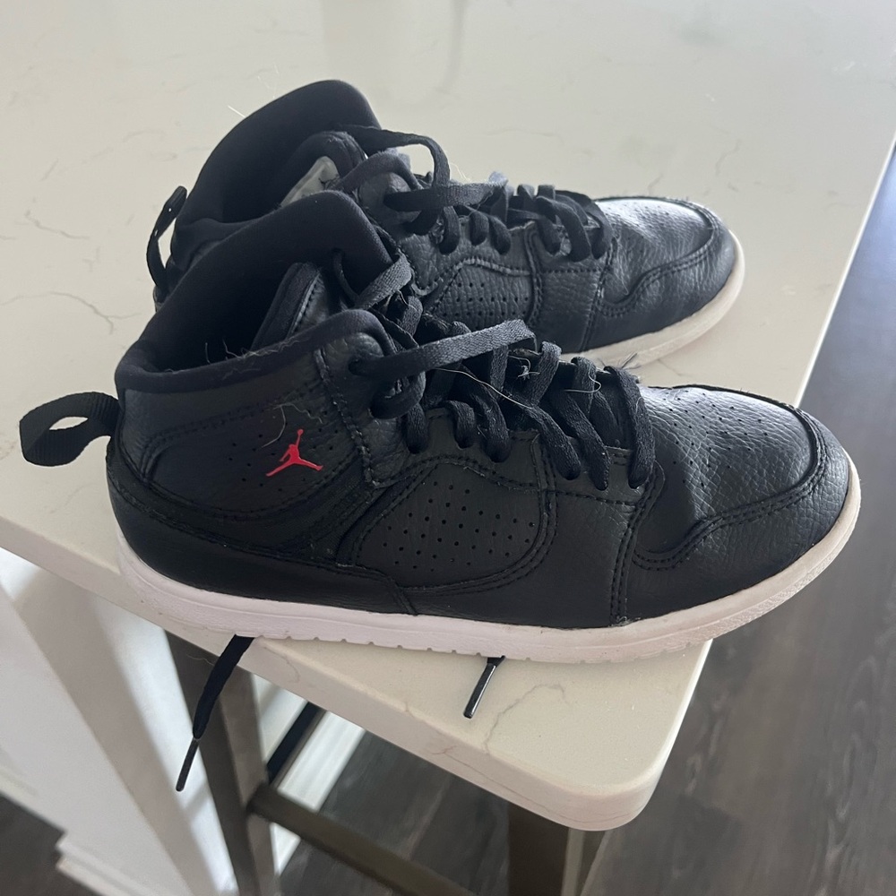 Jordan Kids Sneakers Black and Red